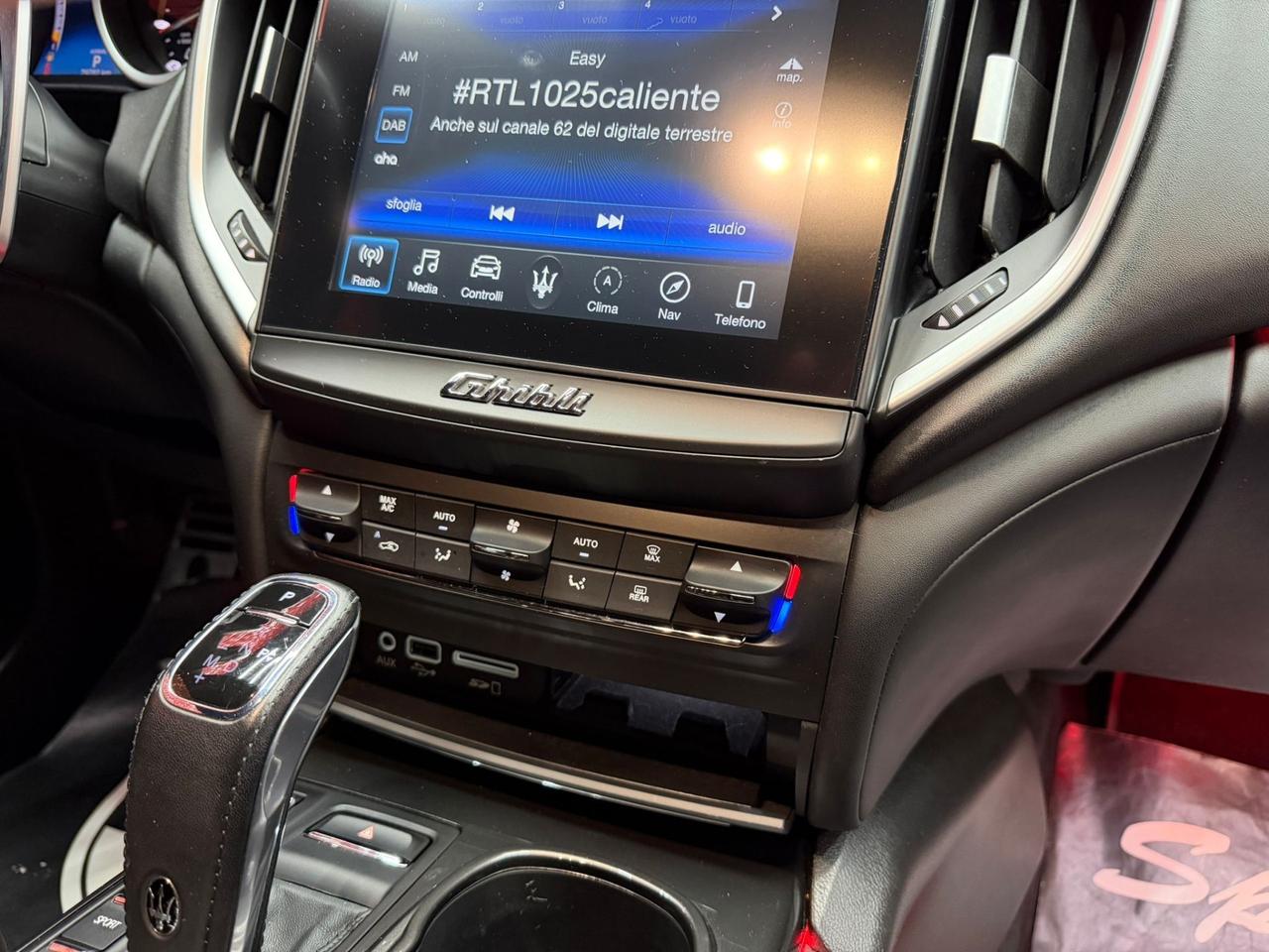 Maserati Ghibli V6 Granlusso 349Cv UNICO PROPRIETARIO