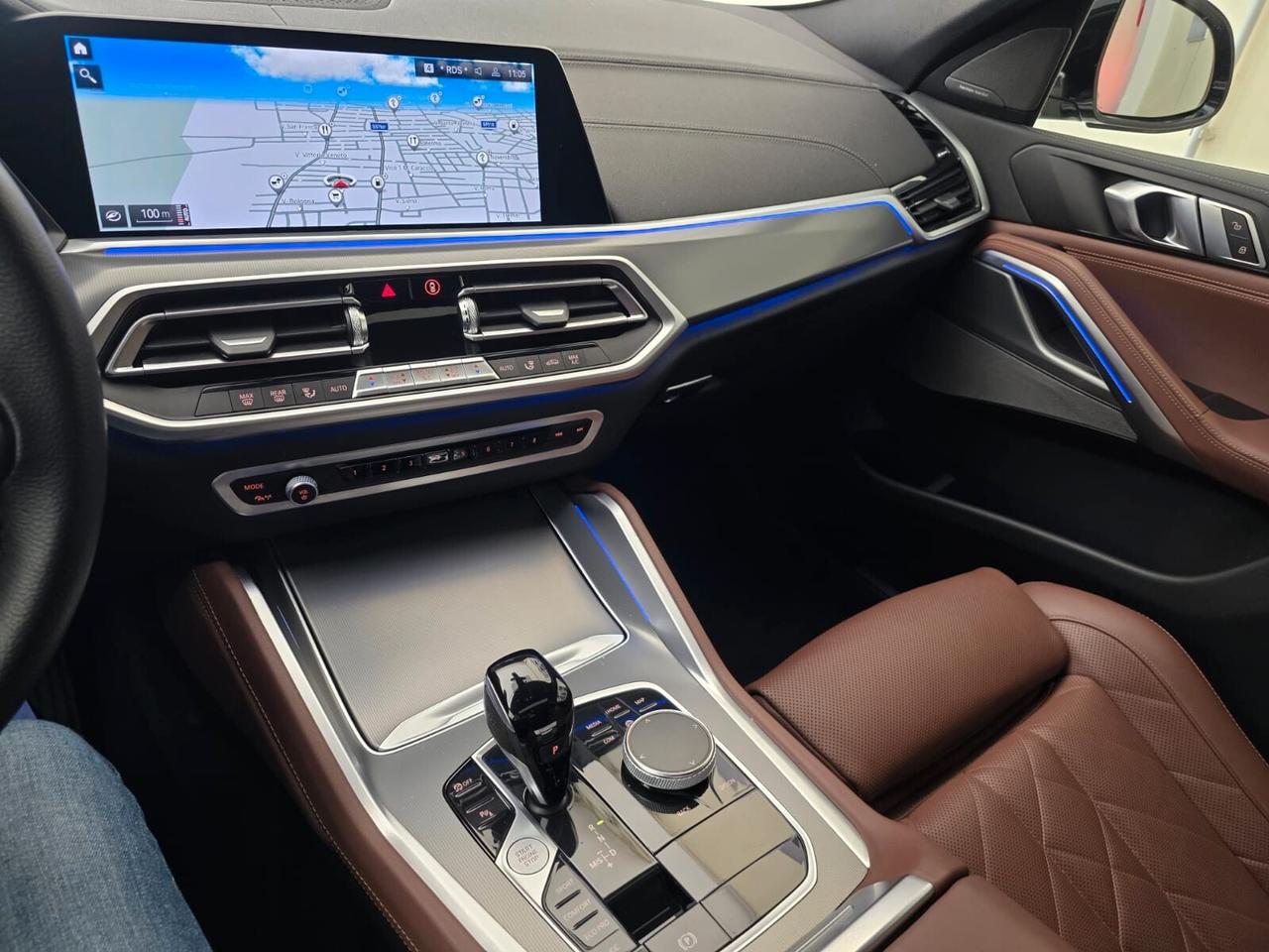 Bmw X6 3.0 D X-Drive 48V X-Line+Cerchi 22+Tetto+Luci Ambiente...