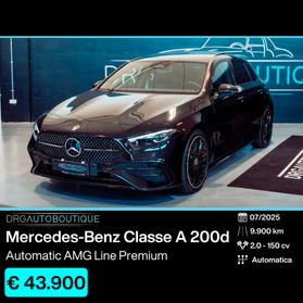 Mercedes-benz A 200d AMG/Premium/Night/ DIGITAL/TETTO/19"