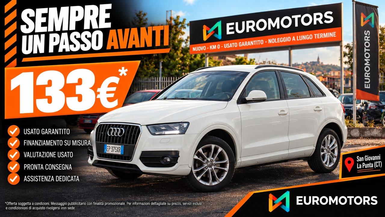 Audi Q3 2.0 TDI Tua A SOLI 133€