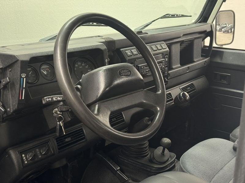 Land Rover Defender 90 TD5 Autocarro 3 Posti C/CLIMA Verricello Omologato Gancio Traino