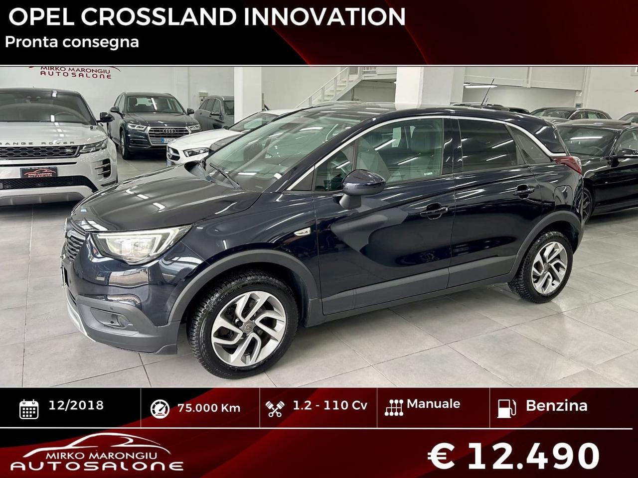 Opel Crossland X 1.2 110 CV FINANZIABILE