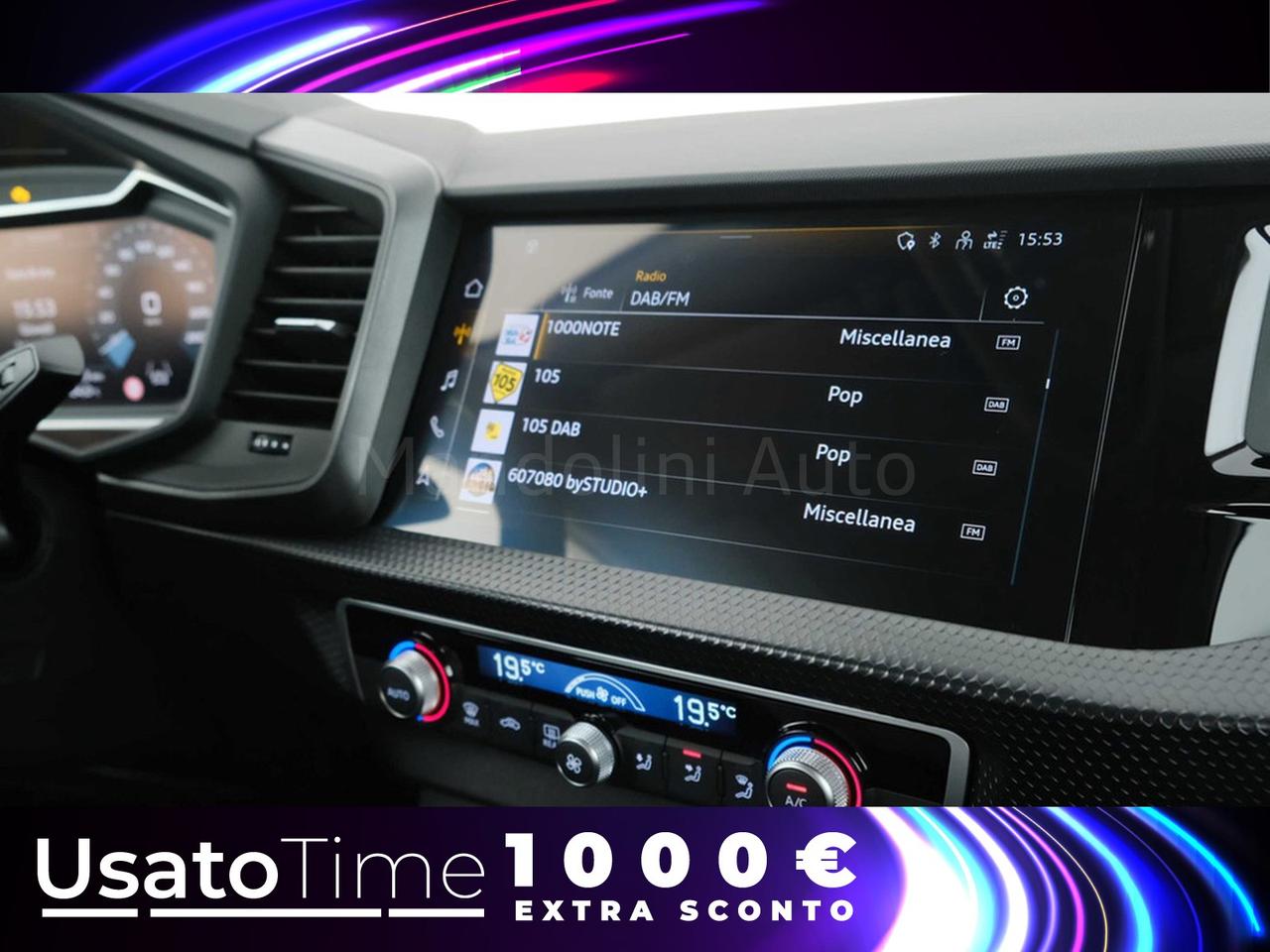 Audi A1 allstreet 30 1.0 tfsi 116cv identity contrast