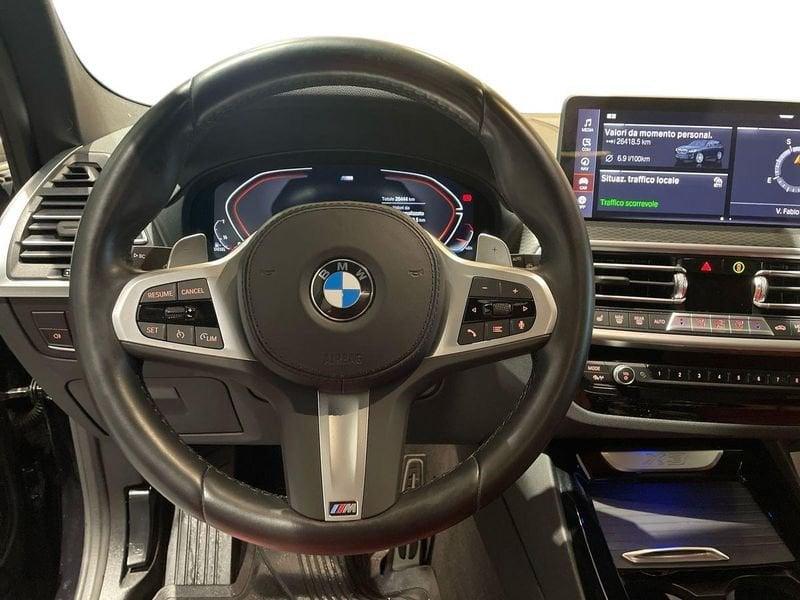 BMW X3 xdrive20d mhev 48V Msport auto