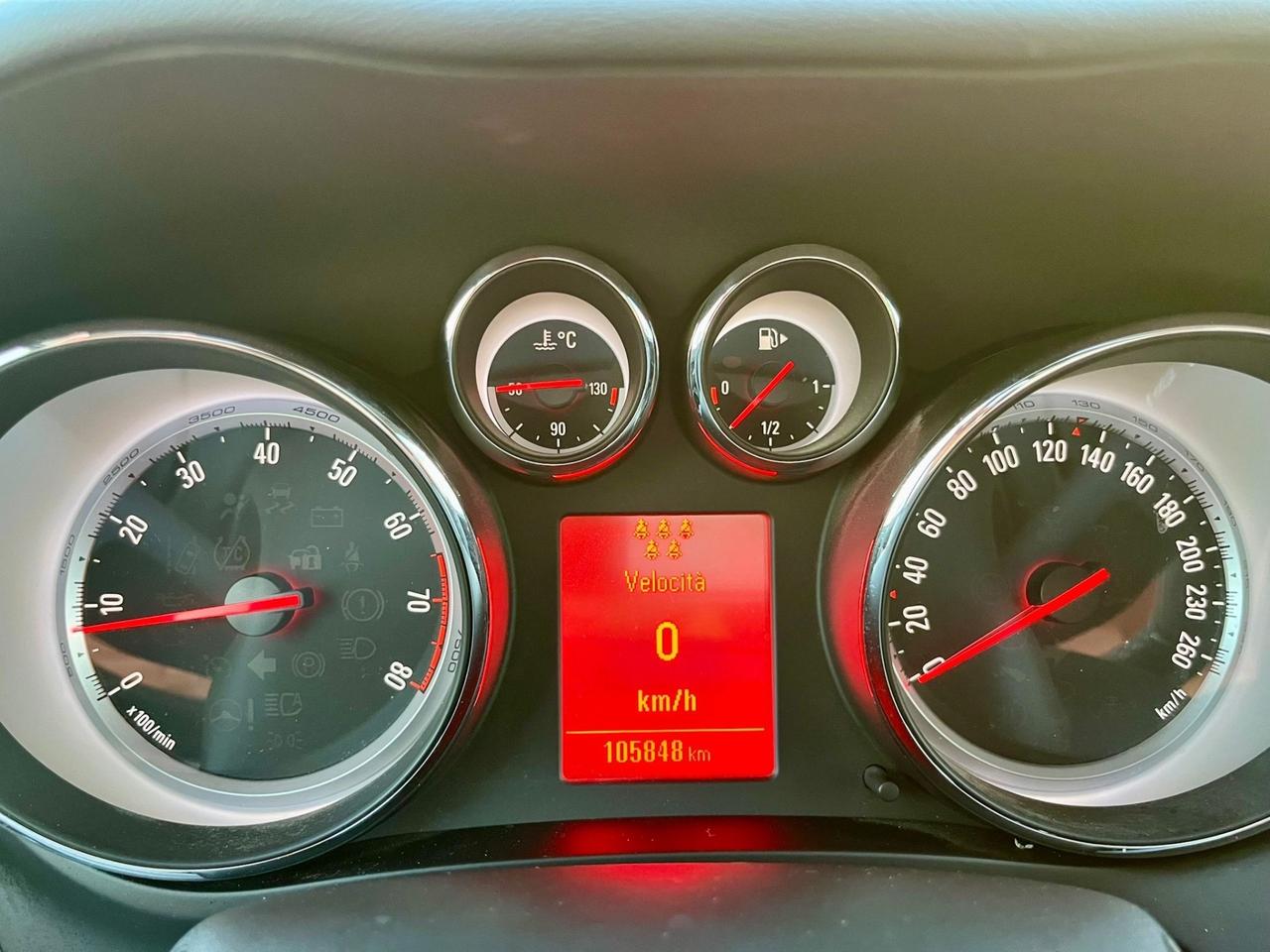 Opel Zafira 1.4GPL (scadenza 2036) 105.000km 2016 7posti E6