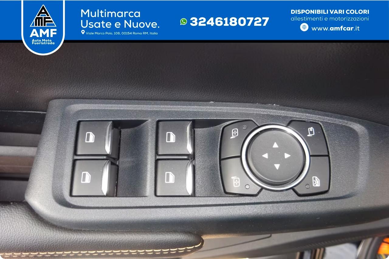 Ford Ranger Doka 205 CV Autm. Wildtrak e-4WD tenda avvolgibile elettrica