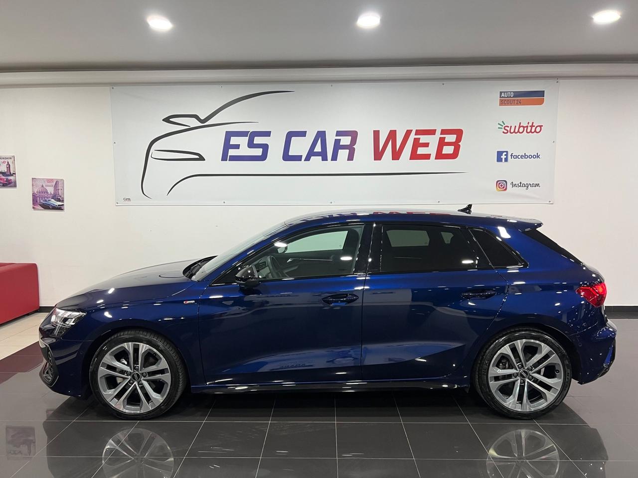 Audi A3 35 SPB 2.0 TDI STronic SLine Edition 150 cv