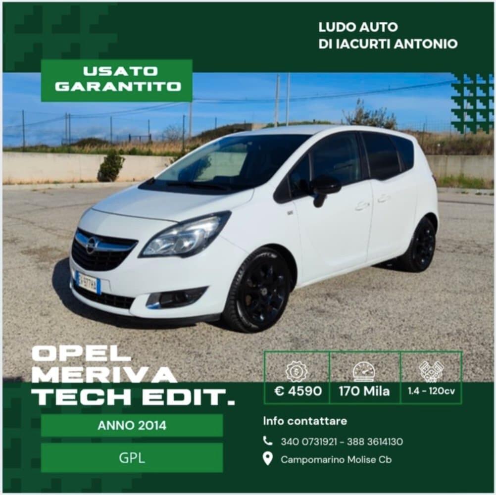 Opel Meriva 1.4 Turbo 120CV GPL Tech Design Edition