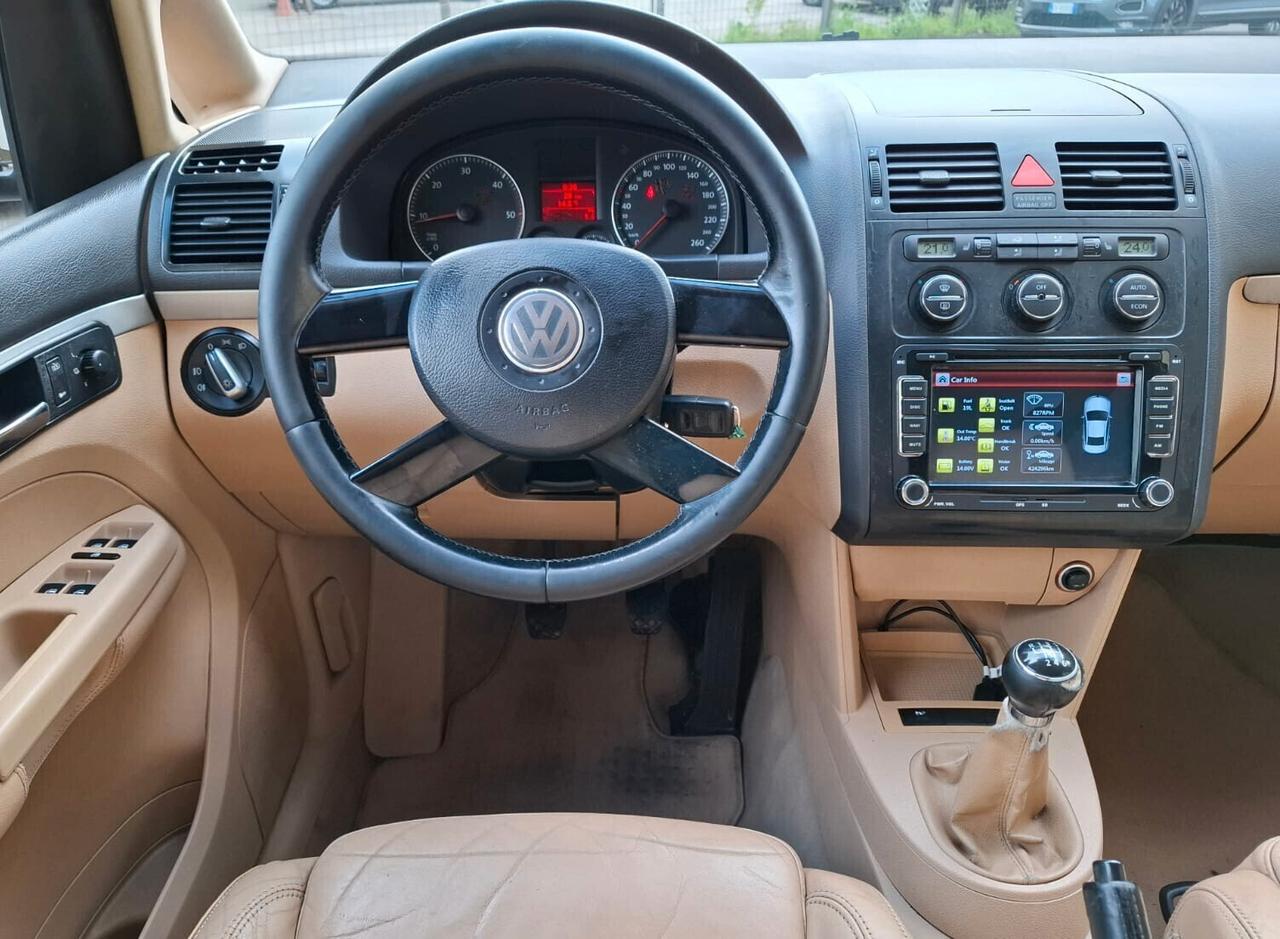 Volkswagen VW Touran 2.0 TDI 7 Posti 140cv