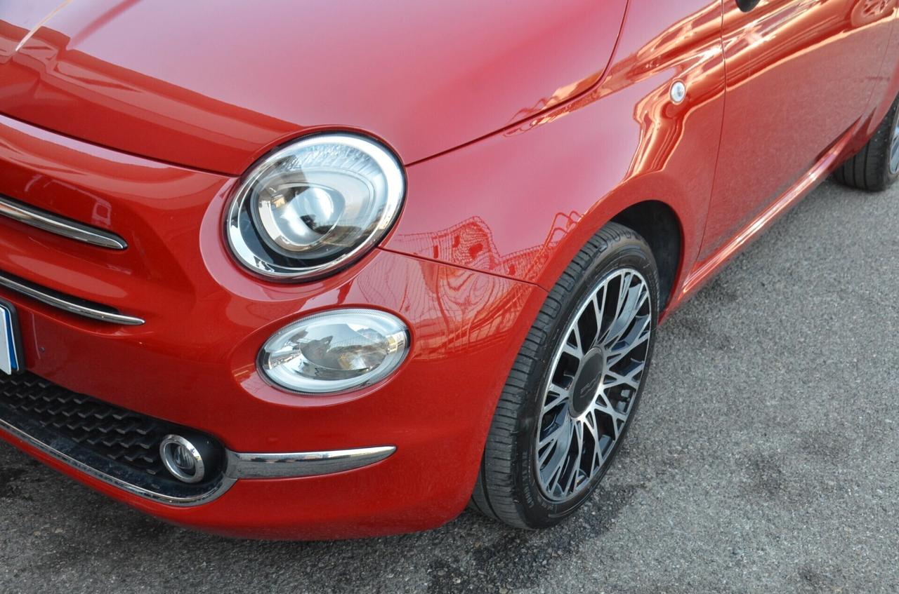 Fiat 500 1.0 Hybrid Red