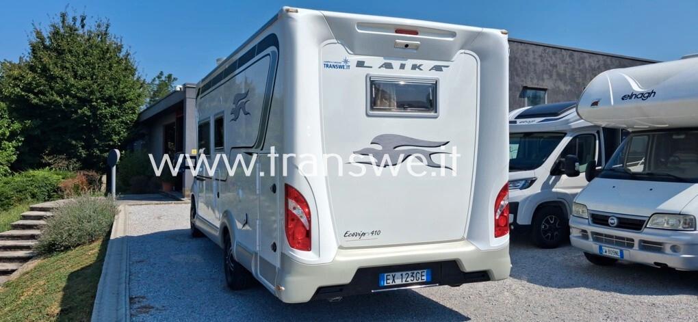 Laika Ecovip 410 Letto matrimoniale posteriore e ampio garage