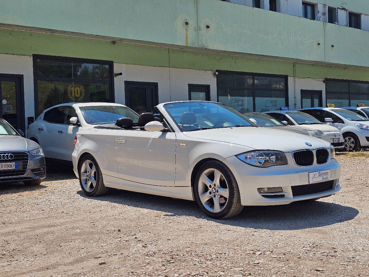 BMW SERIE 1 CABRIO 120D 177CV GARANZIA 12 MESI