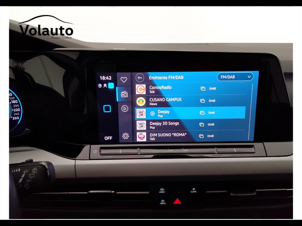 VOLKSWAGEN Golf VIII 2020 Variant - Golf Variant 1.0 etsi evo Life 110cv dsg