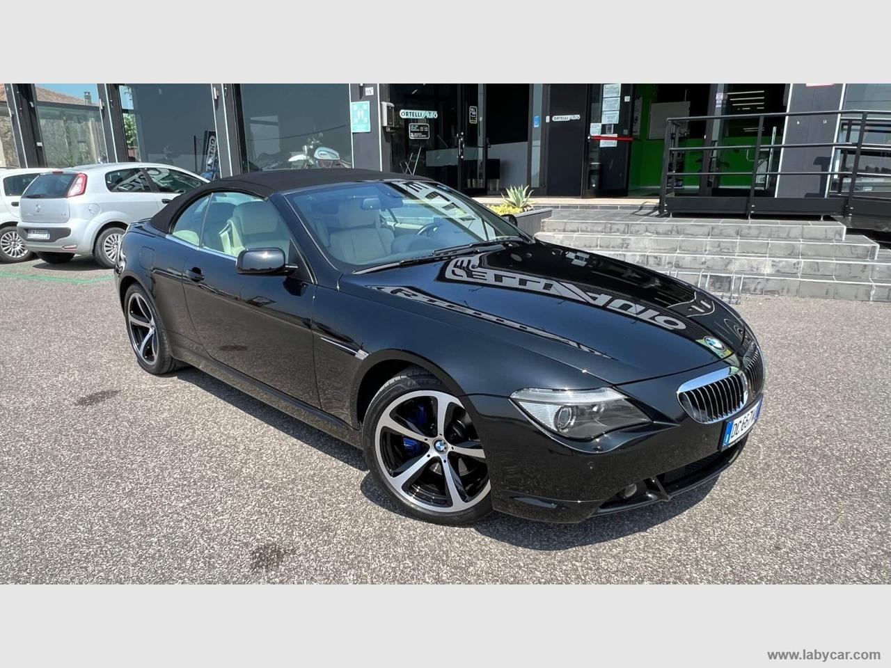 BMW 650i Cabrio 367CV 8 CILINDRI DA COLLEZIONE