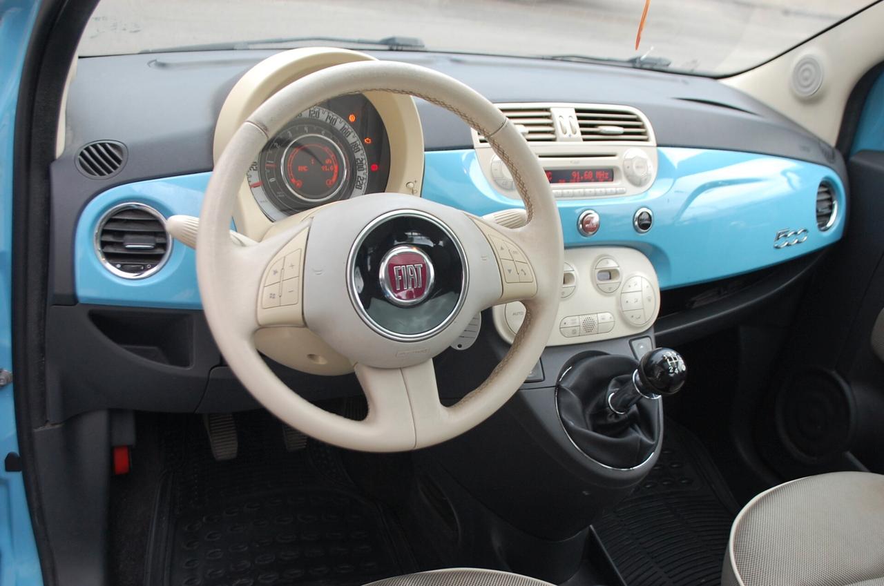 Fiat 500 900 TwinAir Lounge 85CV Uff Italy Lega USB Tetto