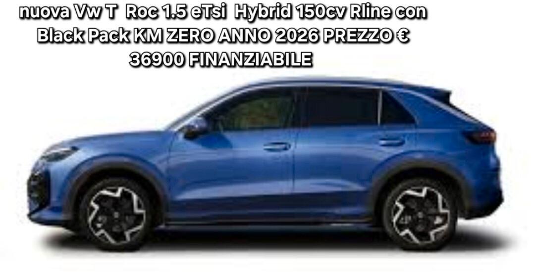 Volkswagen T-Roc 1.5 e TSI ACT DSG R-Line km zero a € 312 mese