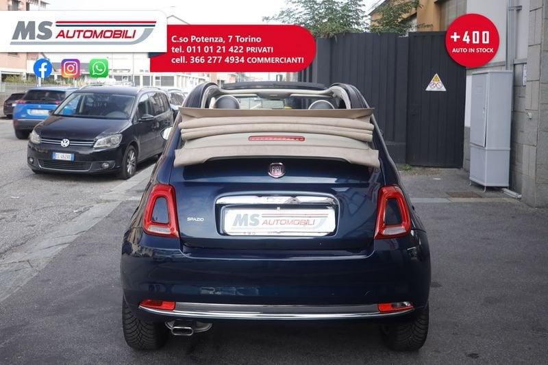 FIAT 500C FIAT 500C 1.2 69cv Pop 51KW ANNO 2017