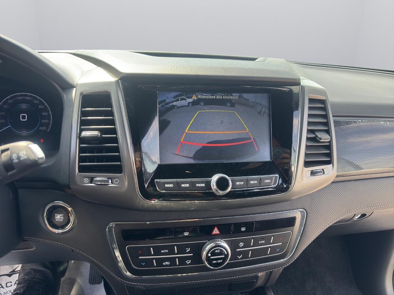 SsangYong Rexton SPORTS XL 2.2 DOUBLE CABINA 4X4 COVER APRIBILE-RETROCAMERA