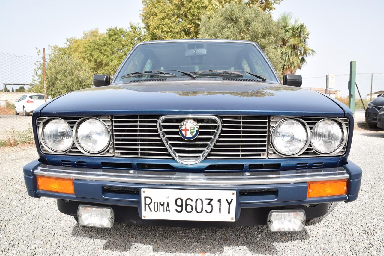 Alfa Romeo Alfetta ALFAROMEO 2.0 INIEZIONE ISCRITTA ASI PRONTA TARGA ORO