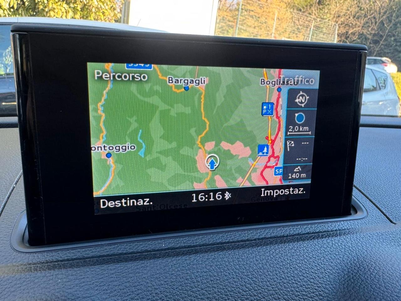 Audi A3 SPB 1.6 TDI 110CV S tronic E6 GARANZIA 1 ANNO