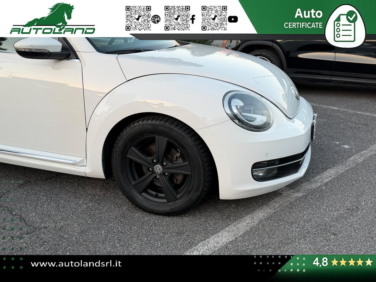 Volkswagen Maggiolino 1.6 tdi Design 105cv dsg