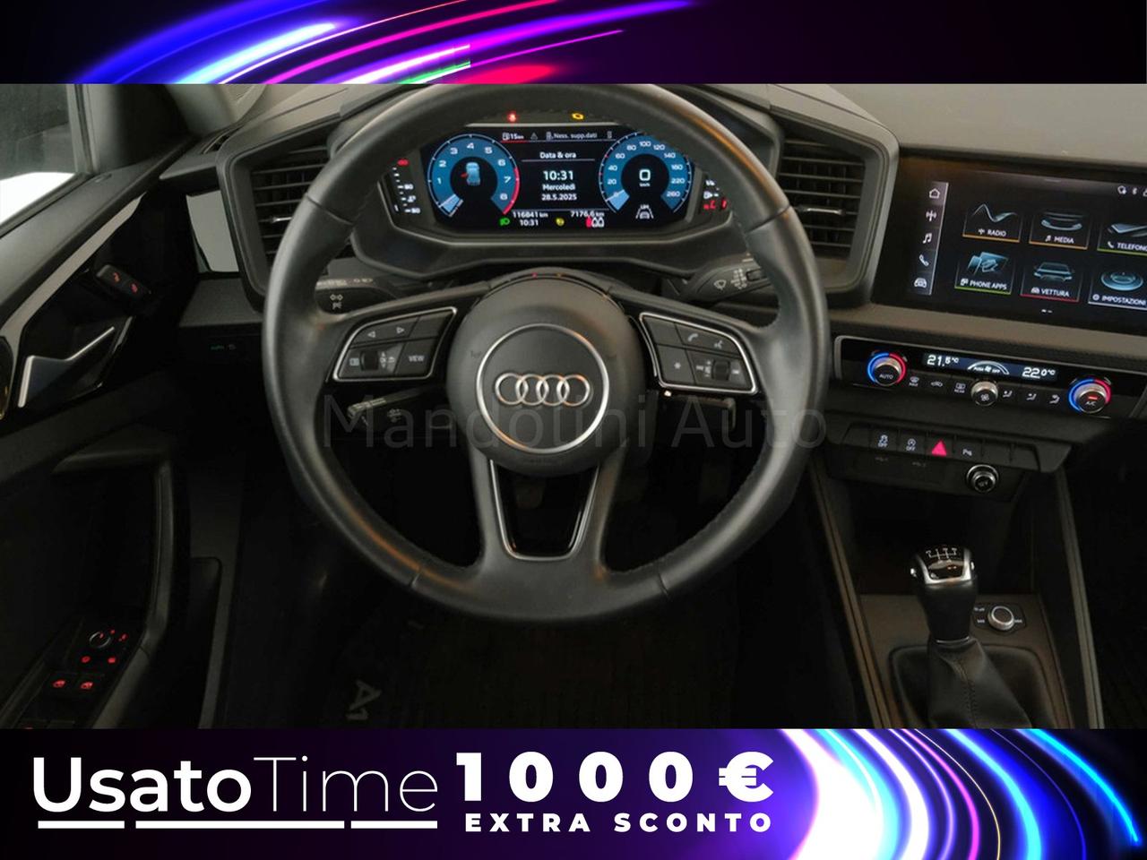 Audi A1 sportback 25 1.0 tfsi admired my20