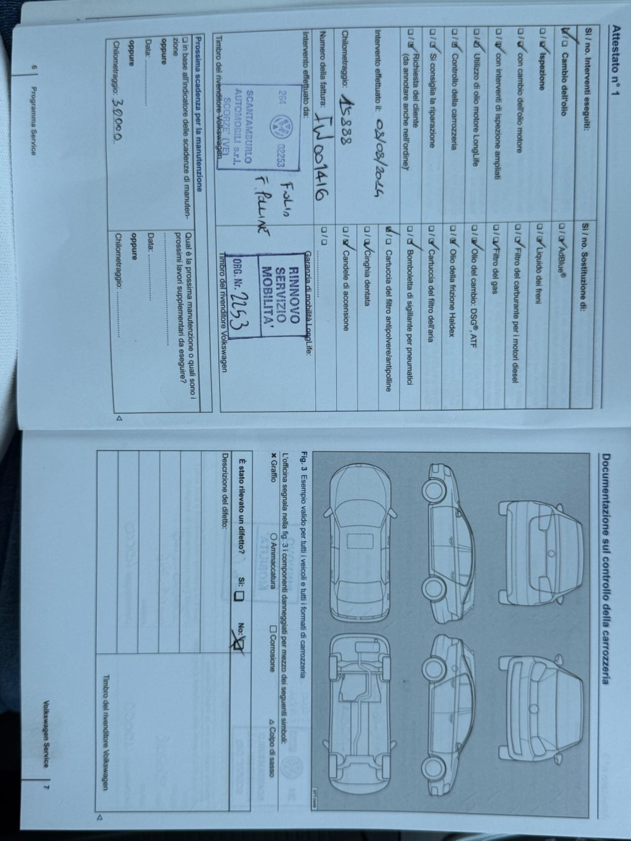 Volkswagen Passat Var. Garanzia 24mesi 1.4 TSI DSG Comfort. EcoFuel