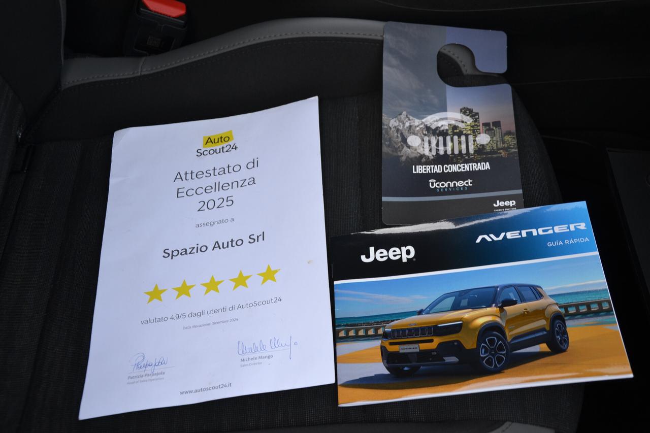 Jeep Avenger 1.2 Turbo 100CV **PREZZO VERO**UNIPRO'**KM CERTIF.