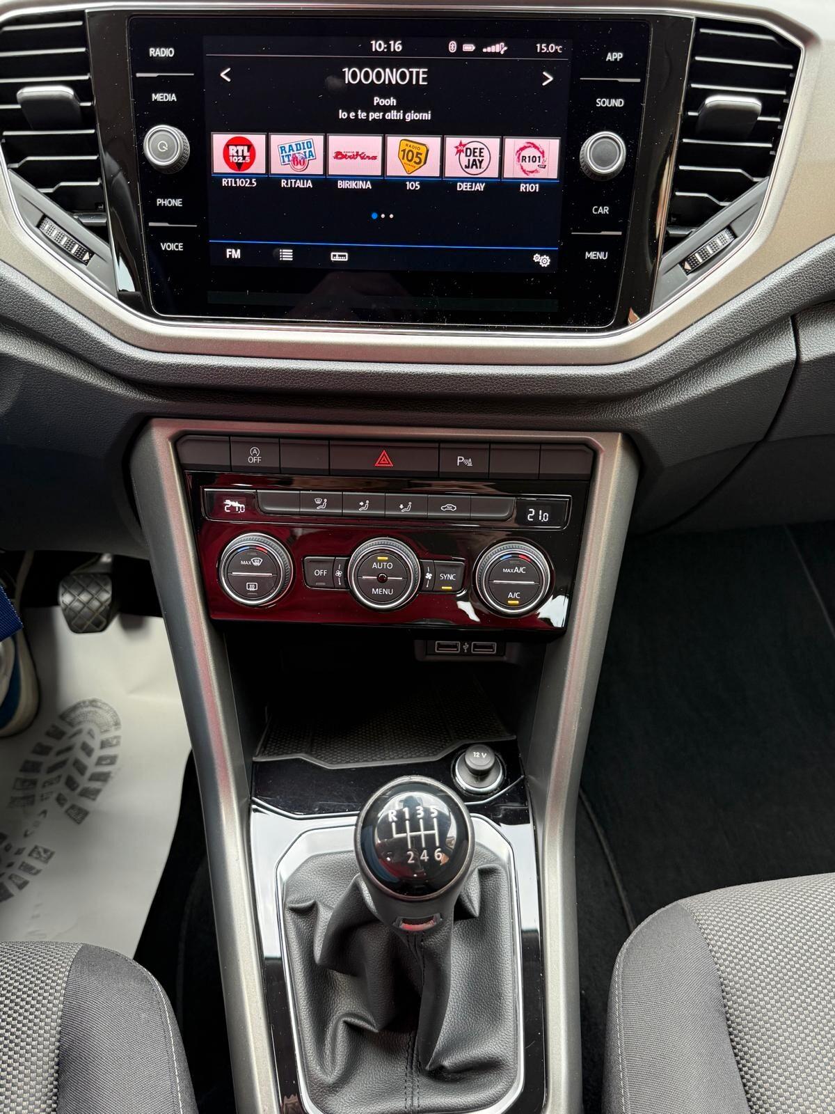 Volkswagen T-Roc 1.0 TSI 115 CV Style *B-COLOR*CARPLAY/ANDROID AUTO*