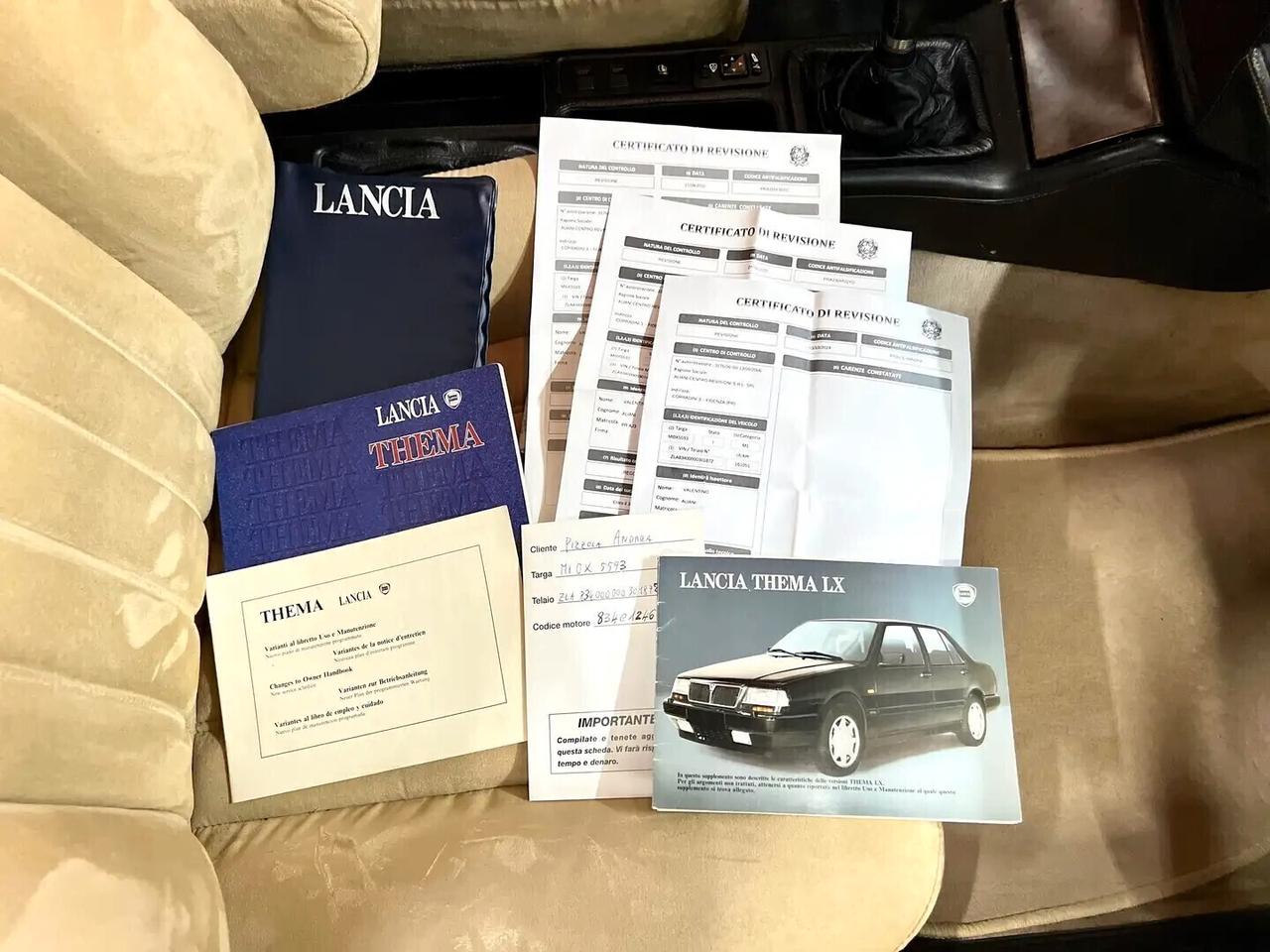 Lancia Thema 2.0 i.e. turbo 16V cat LX