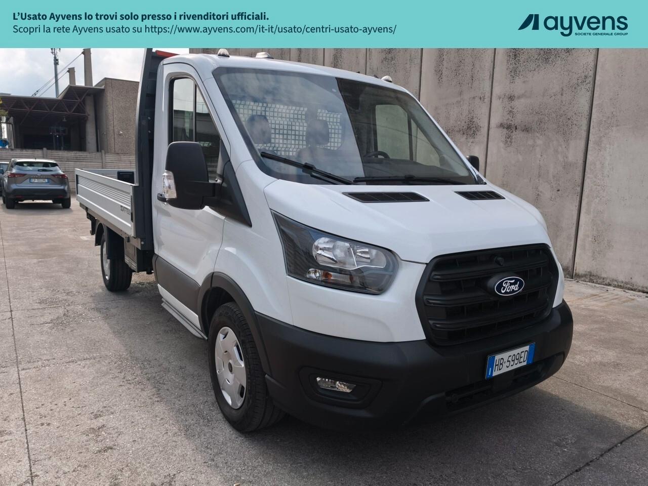 FORD TRANSIT ALLESTITO 350 L2 Trend 2.0 Eco 130Cv SCAT Cassone a sponde abbattibili 2-door