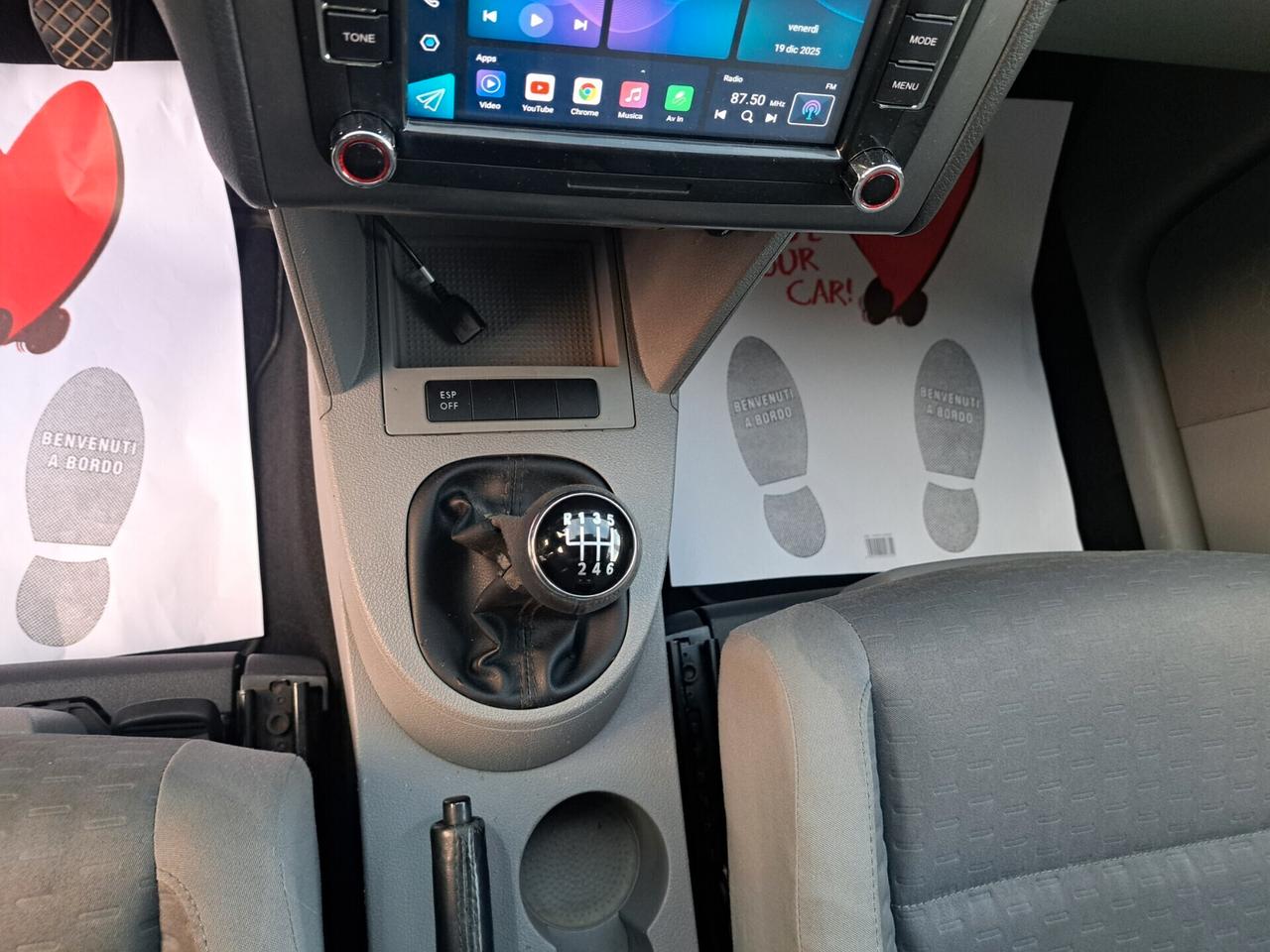 Volkswagen Touran 2.0,140CV , GANCIO TRAINO