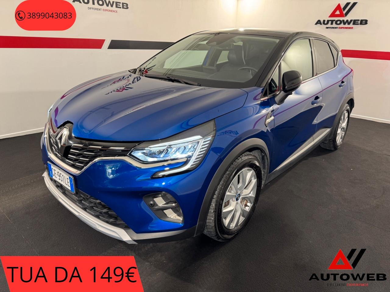 Renault Captur Plug-in Hybrid E-Tech 160 CV Initiale Paris