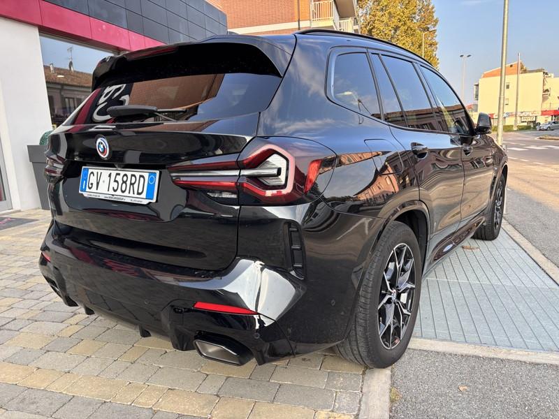 BMW X3 xdrive20d mhev 48V Msport auto FARI LASER-NAVI-19"