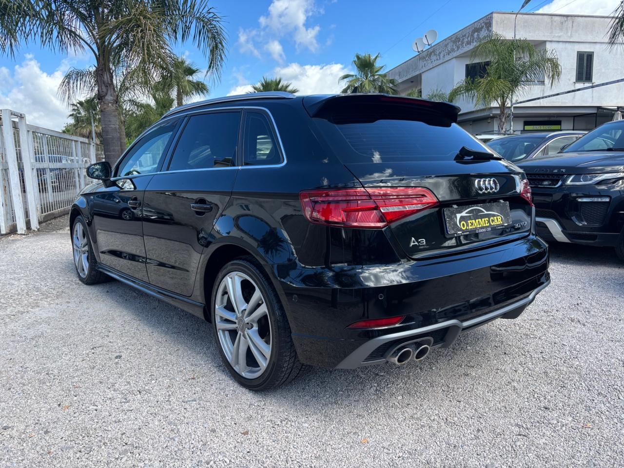 AUDI A3 SPB 30 115CV S-TRONIC S-LINE STUPENDA