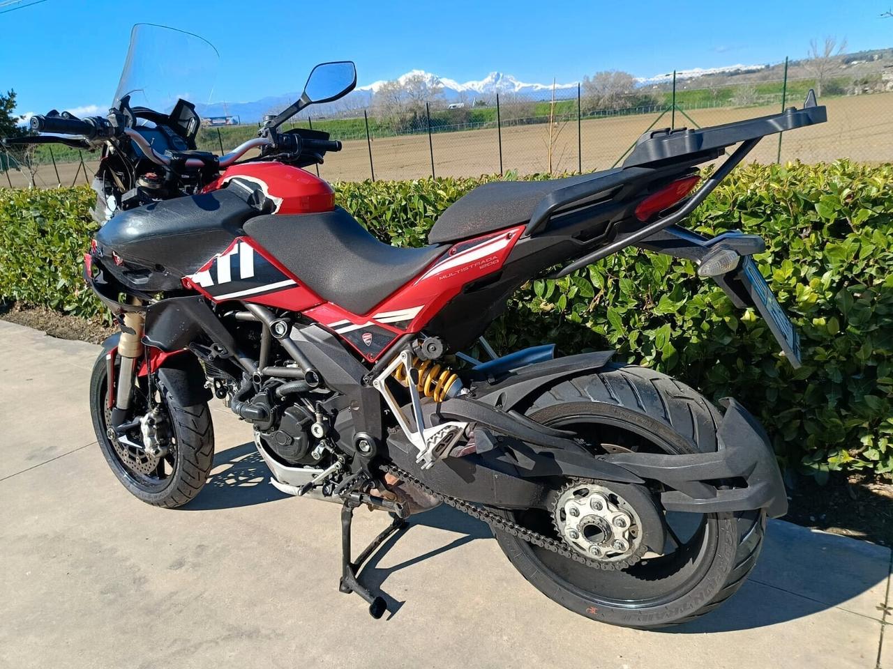 Ducati Multistrada 1200 DVT INCIDENTATA Era impeccabile .