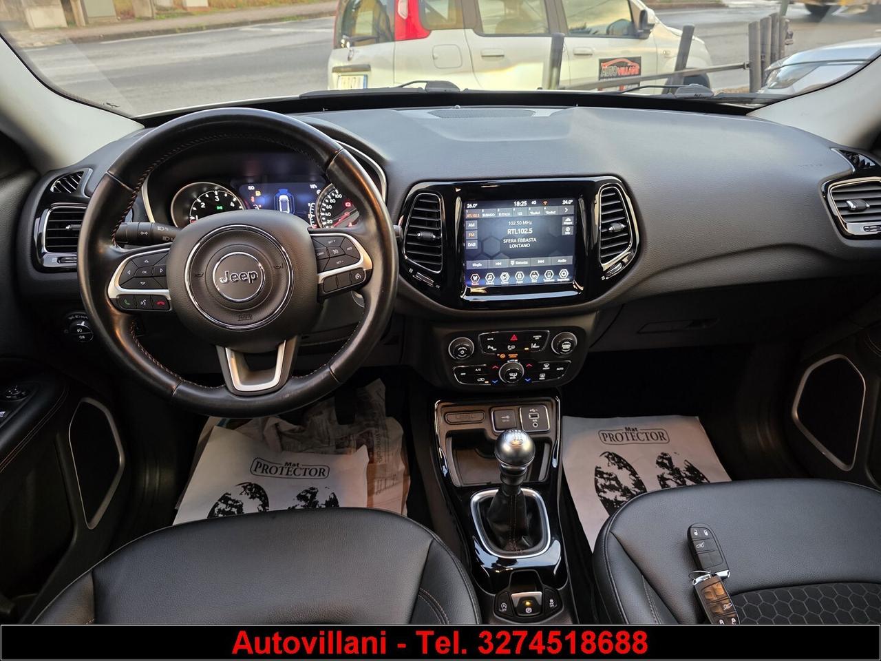 JEEP compass 1.6 mjt cv 120 limited anno 11/2020 km 78000
