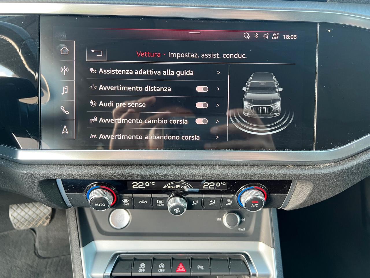 Audi Q3 35 2.0 tdi 150cv S line edition s-tronic LED/LUCI