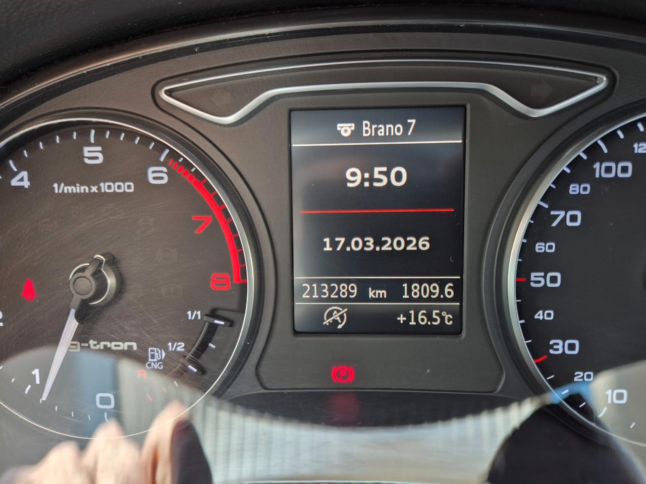 Audi A3 SPB 1.4 TFSI g-tron Ambition