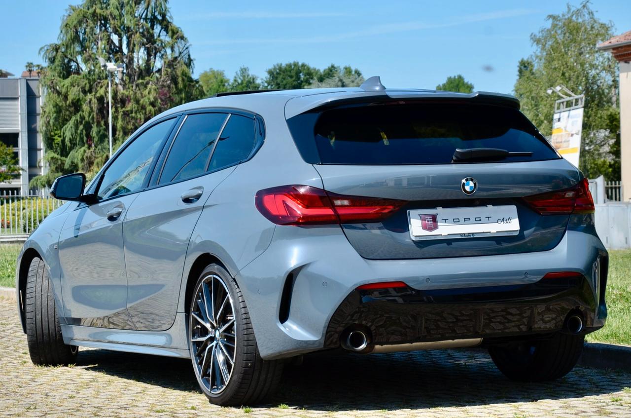 BMW 118d MSPORT 150cv AUTO, UFF ITALIANA, SERVICE UFF BMW, EURO 6D, TETTO, 19", HIGH BEAM, PERMUTE