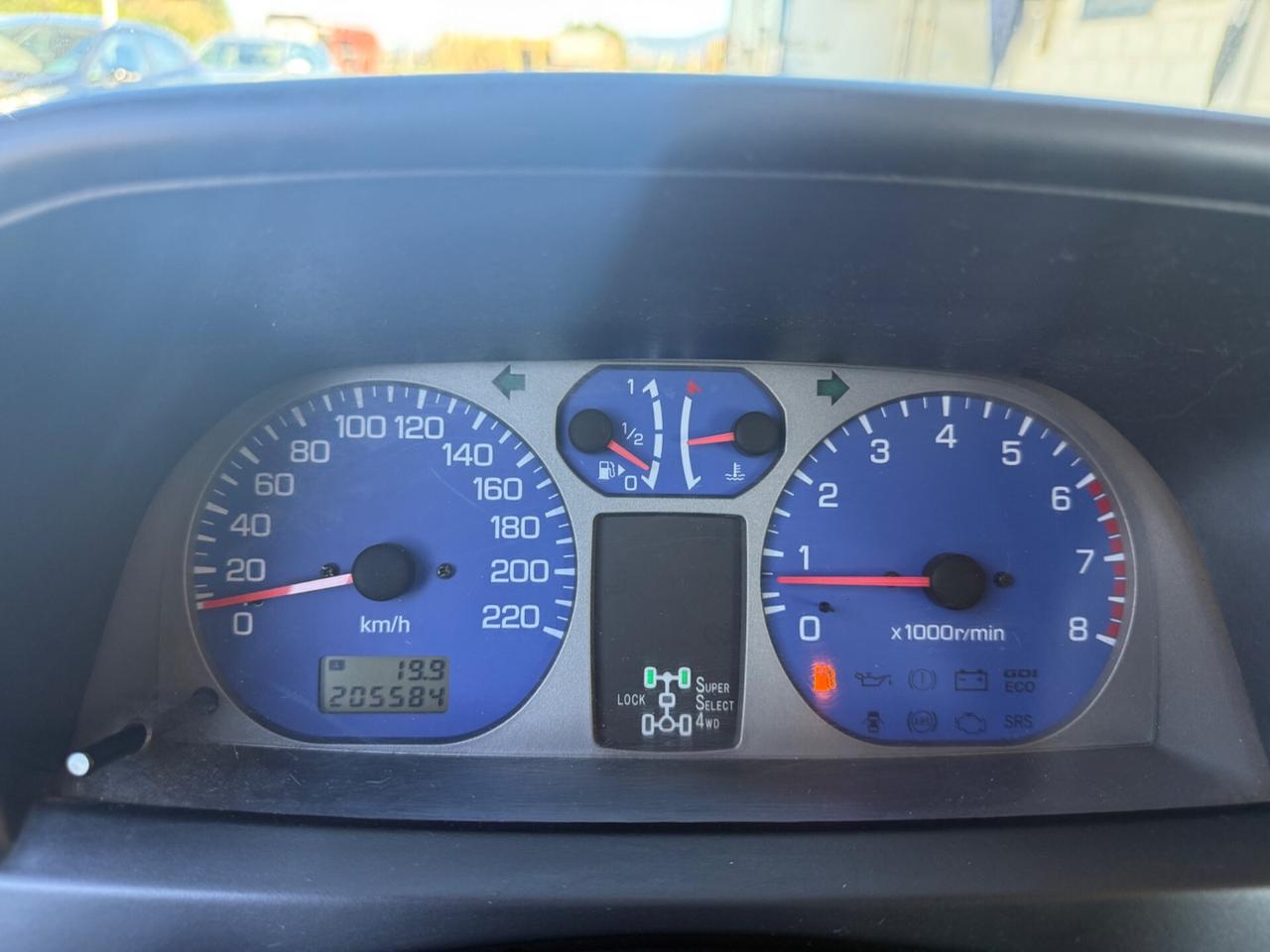 Mitsubishi pajero pinin 2.0 GDi 4x4 con ridotte