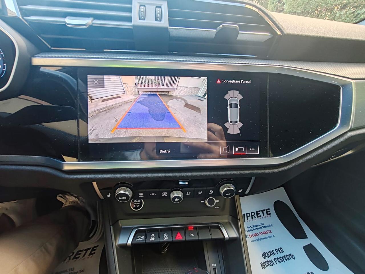 Audi Q3 Sportback S line – Tetto Panoramico – Identity Black – S tronic