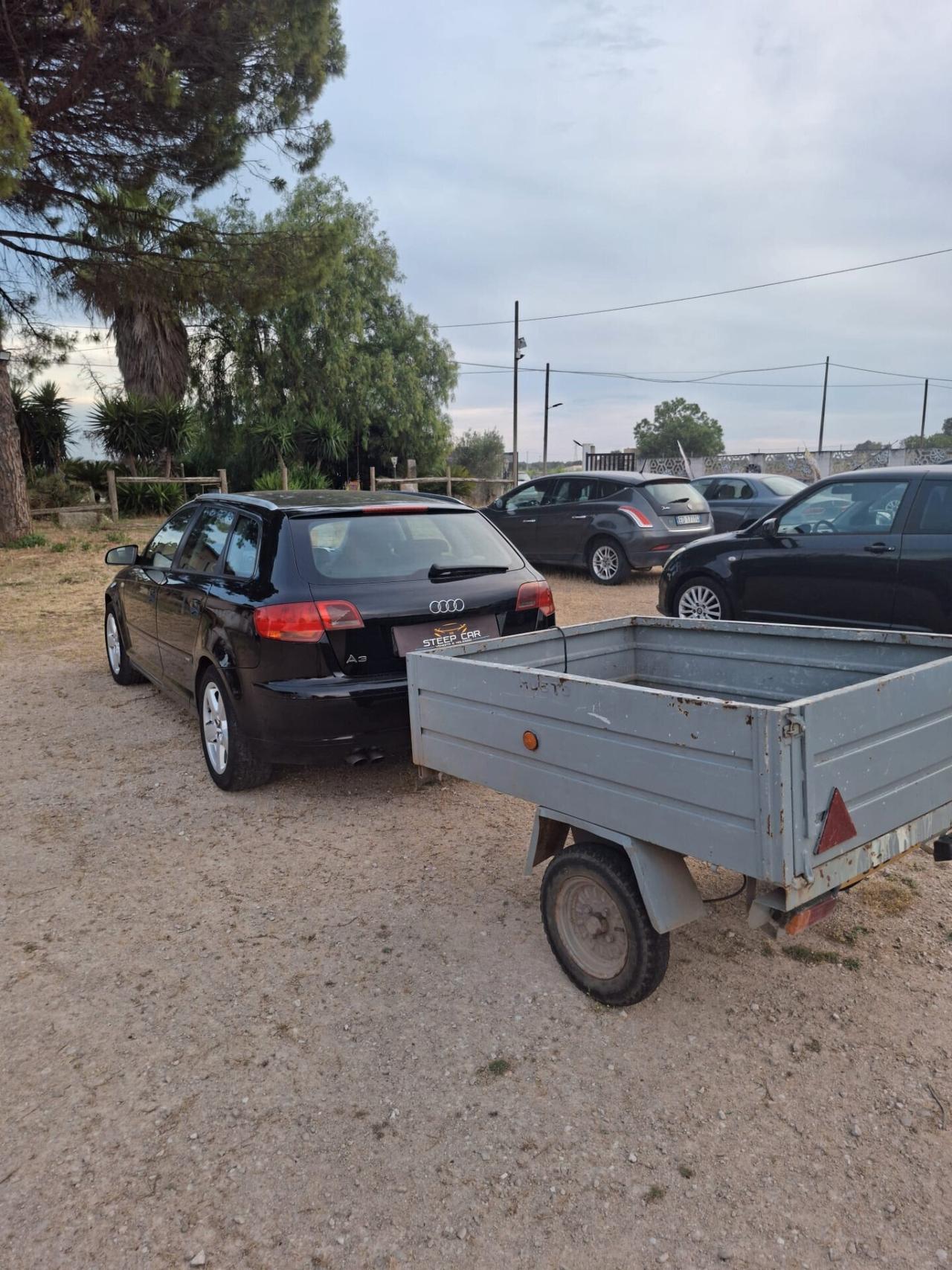 Audi A3 SPB 2.0 TDI + CARRELLO OMOLOGATO