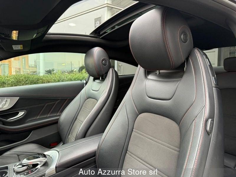 Mercedes-Benz Classe C C 43 4Matic AMG Coupé *TETTO, C19, SCARICO, PACK NIGHT, PROMO AZZURRA*