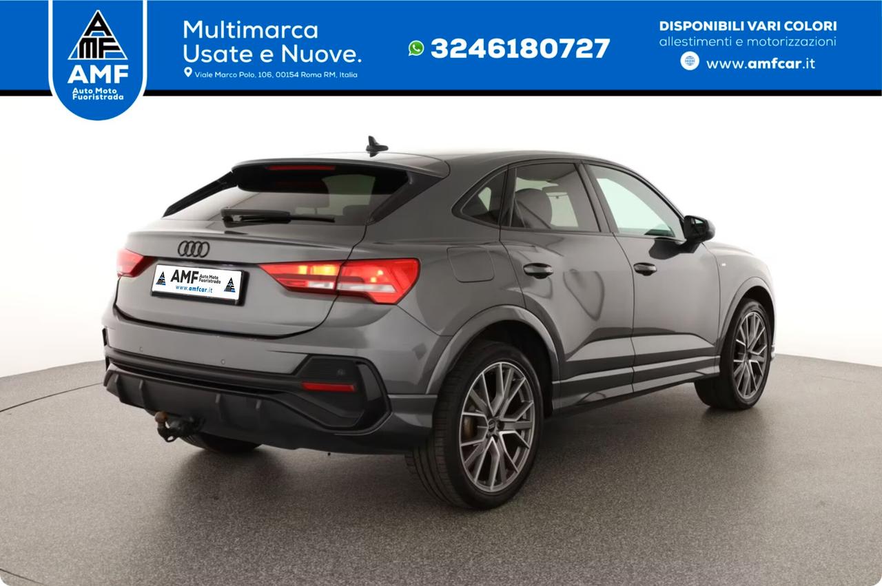 Audi Q3 Sportback 35 TDI S LINE luci ambiente
