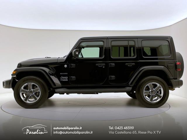 JEEP Wrangler Unlimited 2.2 Mjt II Sahara Pelle-Winter pack