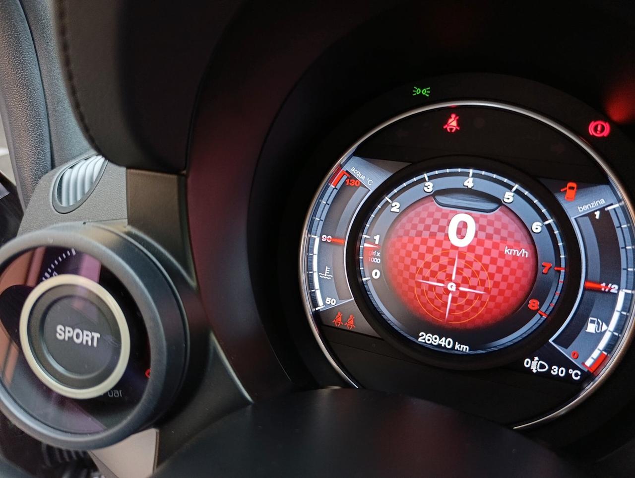 Abarth 595 1.4 t-jet 165cv km 26.940 nuova! Garanzia Abarth!