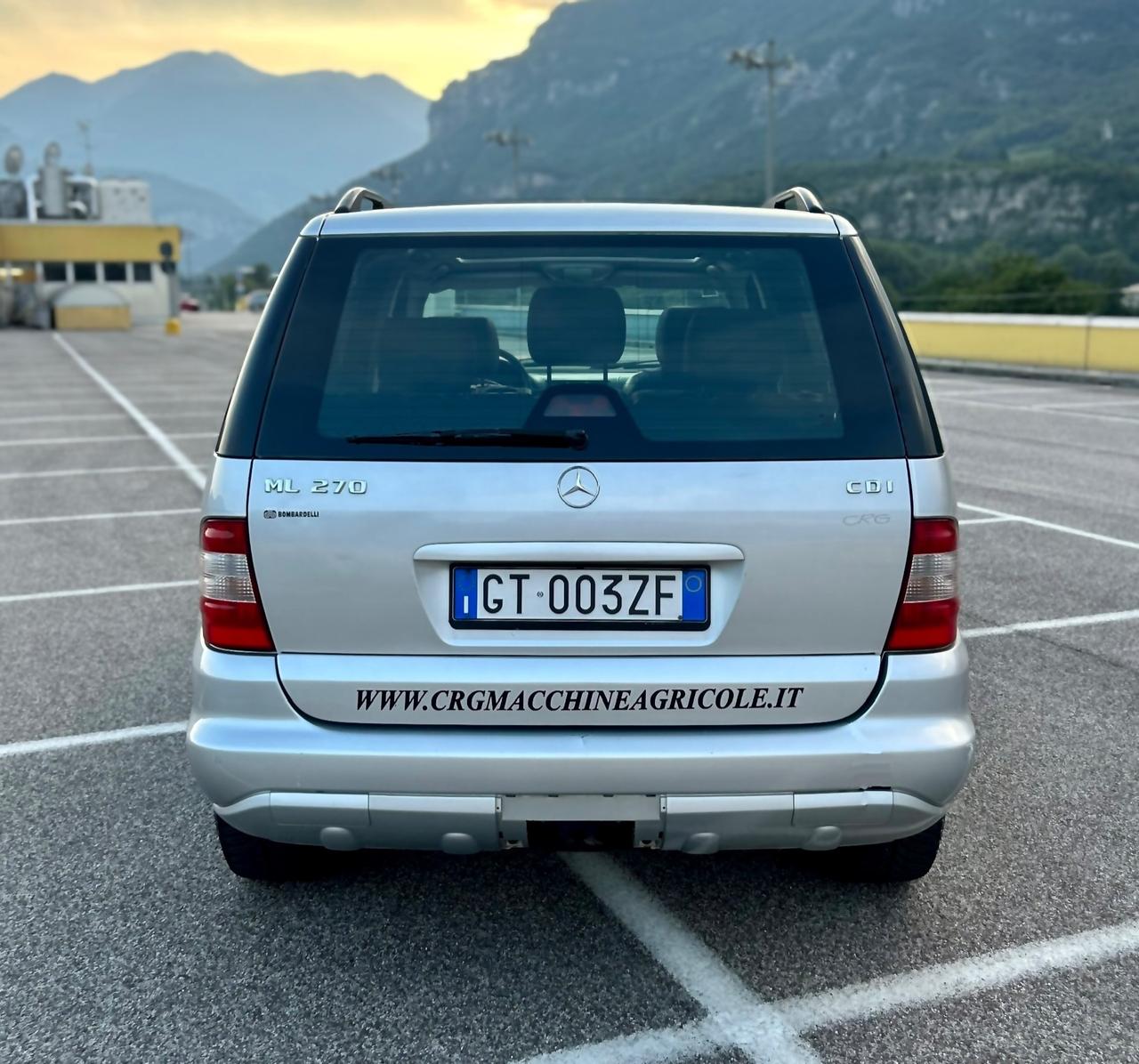 Mercedes-benz ML 270 CDI GANCIO TRAINO FULL
