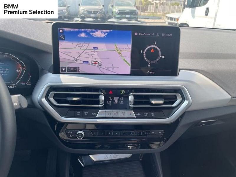 BMW X3 XDRIVE20D MHEV 48V AUTO