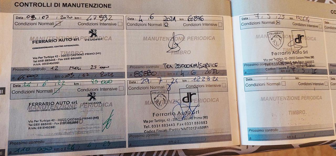 PEUGEOT 2008 - NEOPATENTATI - EURO 6